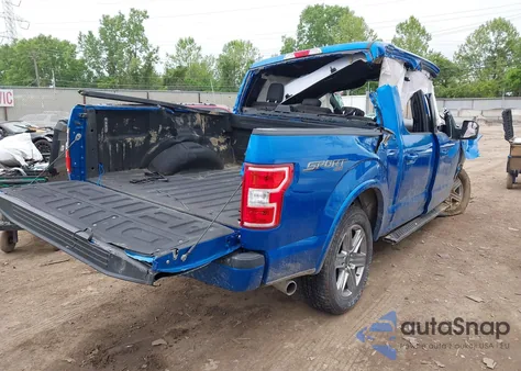 2019 Ford F-150 Xlt из США, поврежденный, VIN 1FTEW1E59KFA94281